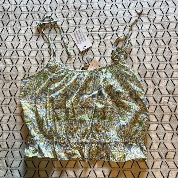 J.crew liberty print crop - Picture 1 of 3